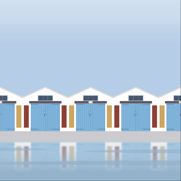 Wellington Boat Shed (framed)